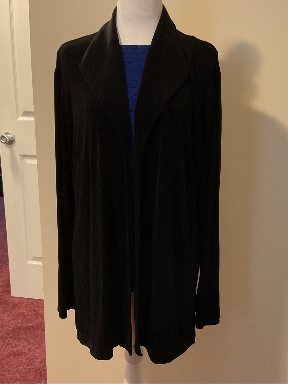 Chico’s Black Open-Front Women's Blazer Jacket